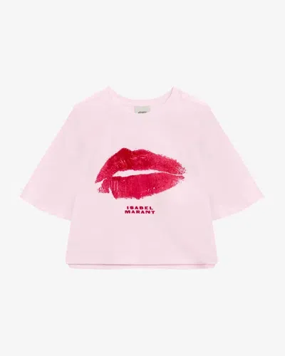 Isabel Marant T-shirt Ben In Pink