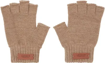 Isabel Marant Taupe Blizzi Gloves In 50ta Taupe