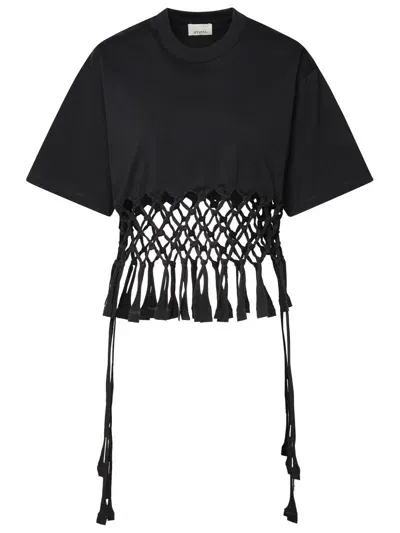 Isabel Marant 'texana' Black Cotton T-shirt