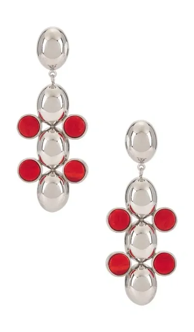 Isabel Marant Varana Earrings In Henna & Silver