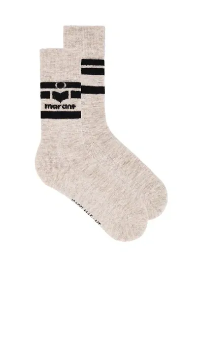 Isabel Marant Viby Socks In 米色