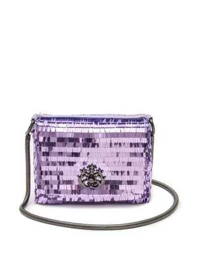 Isla Paetê Geórgia Shoulder Bag In Purple