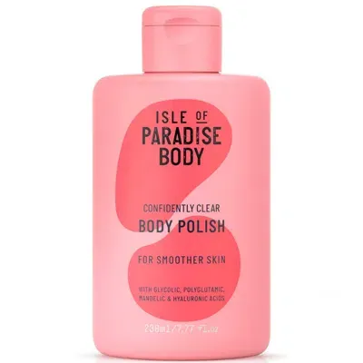 Isle Of Paradise Exclusive Confidently Clear Body Polish 220ml In White