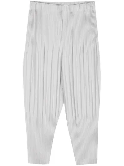 Issey Miyake Balloon Trousers In Grey