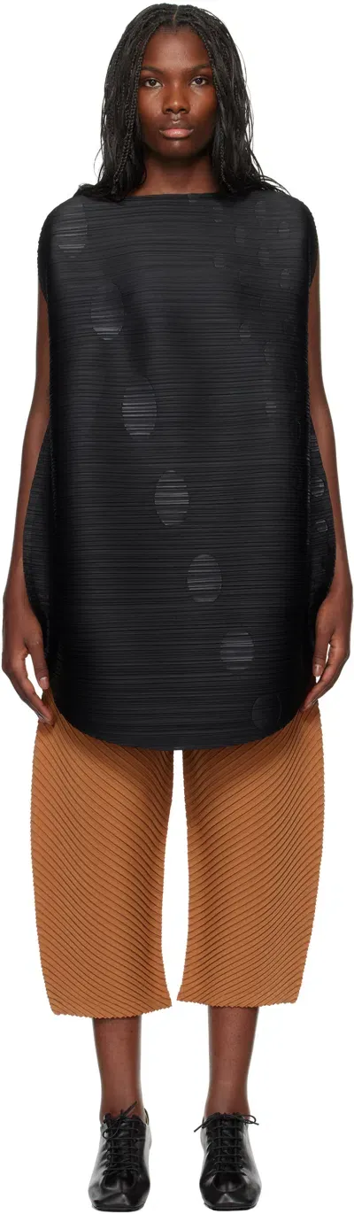 Issey Miyake Black Orbit Minidress