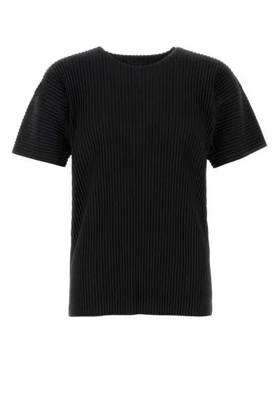 Issey Miyake Black Polyester T-shirt