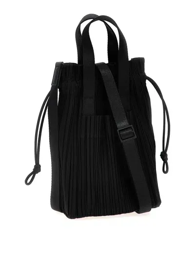 Issey Miyake Black Pleats Tote