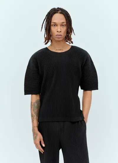 Issey Miyake March T-shirt In Black