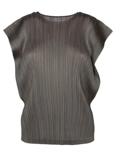 Issey Miyake T-shirts In Grey