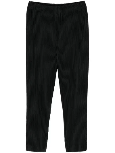 Issey Miyake Black Polyester Pant