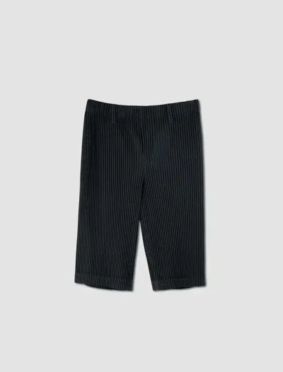 Issey Miyake Pleated Trousers In Black