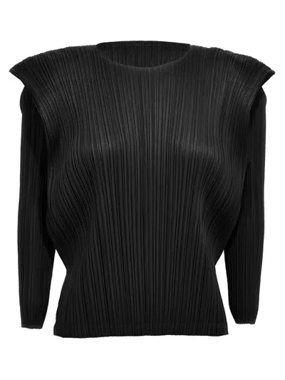 Issey Miyake Monthly Colors: September Shirt, Blouse Black