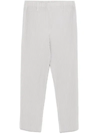 Issey Miyake Plissé Trousers In Grey