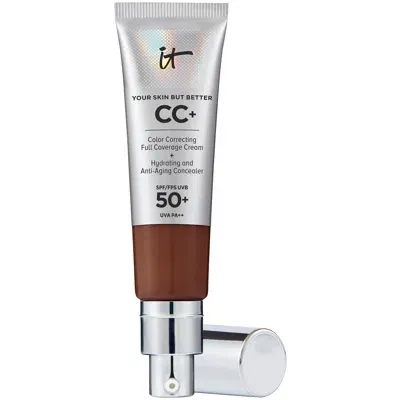 It Cosmetics Your Skin But Better Cc+ Cream With Spf50 32ml (various Shades) - Deep Bronze