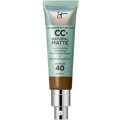 It Cosmetics Your Skin But Better Cc+ Natural Matte 32 ml (various Shades) - Deep Honey