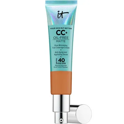 It Cosmetics Your Skin But Better Cc+ Oil-free Matte Spf40 32ml (various Shades) - Rich In White