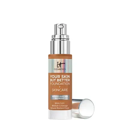 It Cosmetics Your Skin But Better Foundation And Skincare 30ml (various Shades) - 44 Tan Warm In White