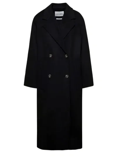 Ivy & Oak Clara Double Breaste Coat In Black