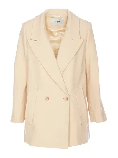 Ivy & Oak White Jenna Trench In Beige