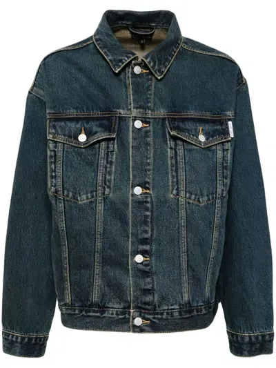 Izzue Denim Jacket In 蓝色