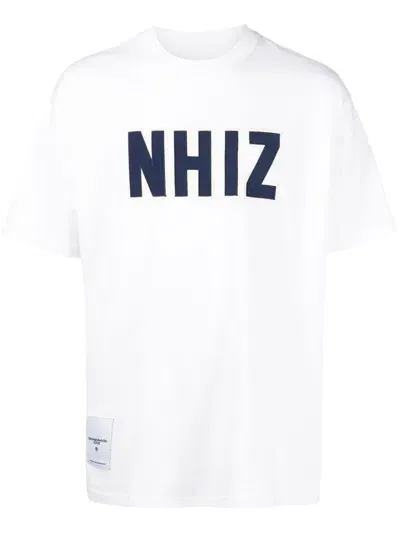 Izzue Graphic-print Short-sleeve T-shirt In White