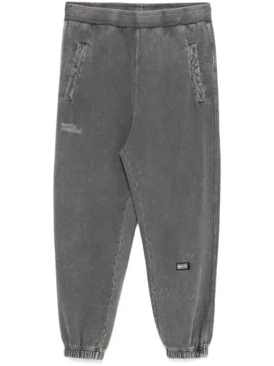 Izzue Logo-embroidered Pants In Gray