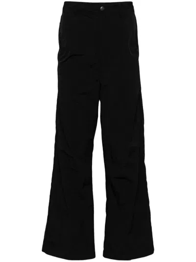 Izzue Pleated Track Pant In Black