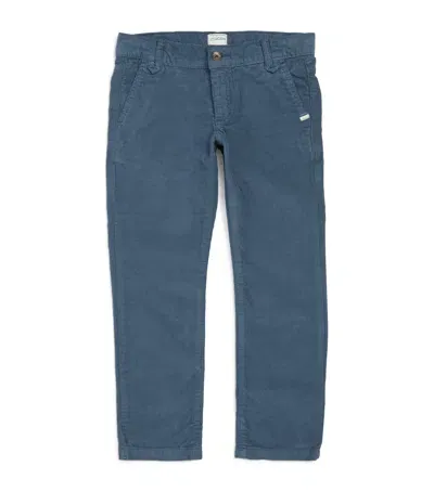 J & Josh Kids' Corduroy Trousers In Blue