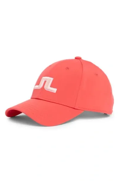 J. Lindeberg Anga Golf Cap In Bittersweet