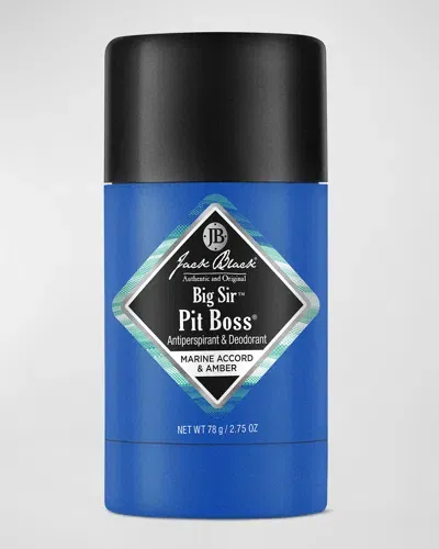 Jack Black Big Sir Pit Boss Antiperspirant And Deodorant, 2.75 Oz. In No Color