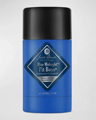 Jack Black Blue Midnight Pit Boss Antiperspirant And Deodorant, 2.75 Oz. In No Color