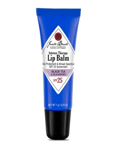 Jack Black Intense Therapy Lip Balm Spf 25 In Black Tea And Blackberry