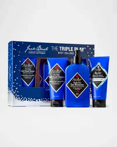 Jack Black The Triple Play Gift Set ($75 Value) In White