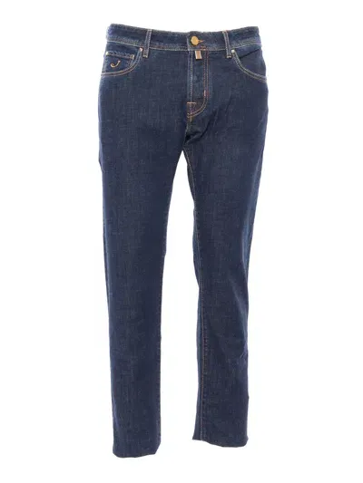 Jacob Cohen 5 Pockets Denim Pants In Multi