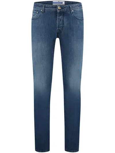 Jacob Cohen Bard Slim-fit Jeans In 蓝色