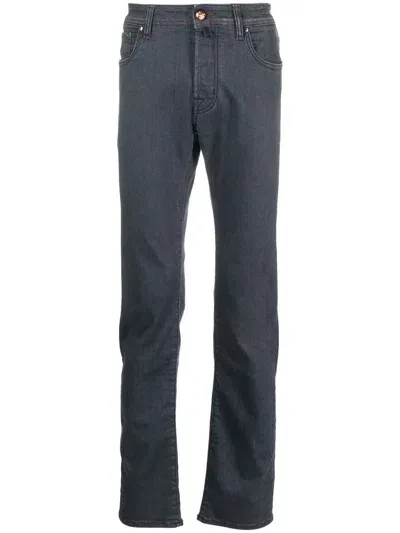 Jacob Cohen Bard Slim-leg Jeans In Black