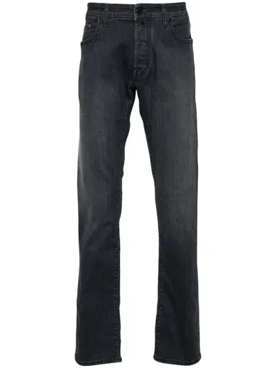 Jacob Cohen Bard Slim-fit Jeans In Grey