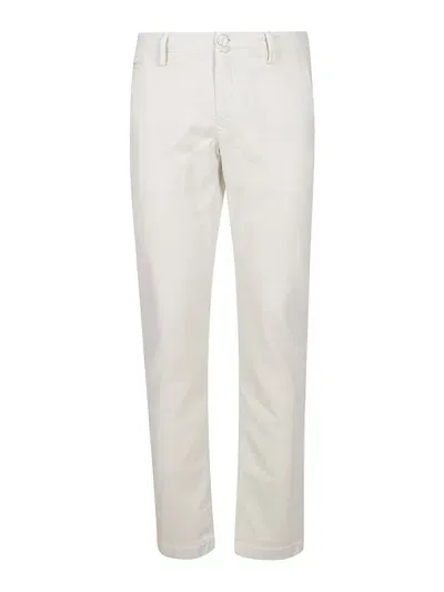 Jacob Cohen Bobby Corduroy Trousers In White