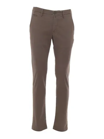 Jacob Cohen Mid-rise Straight-leg Jeans In Brown