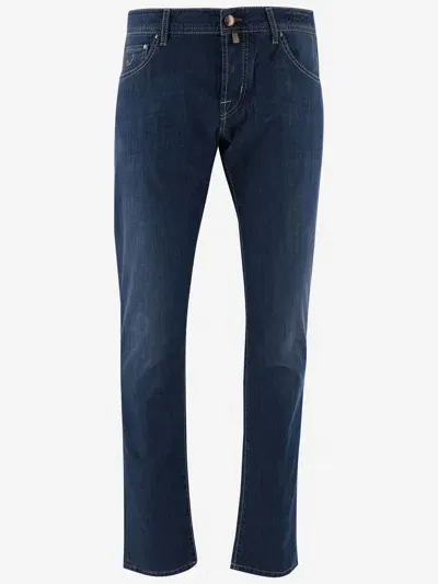 Jacob Cohen Cotton Blend Denim Jeans Jeans In Multicolor