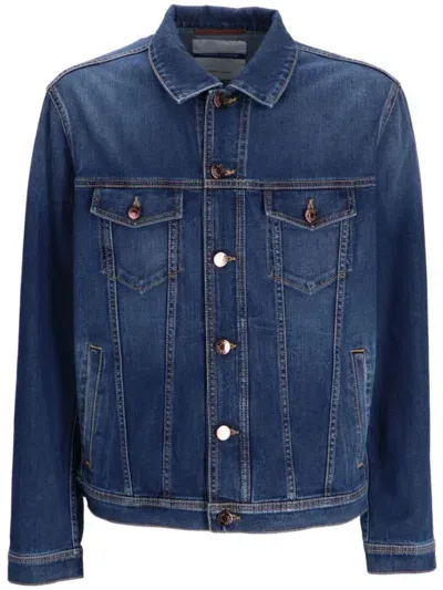 Jacob Cohen Denim Jacket In Blue