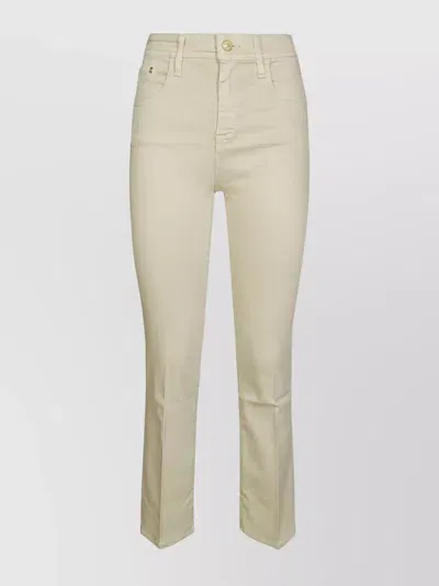 Jacob Cohen Kate Crop Jeans Back Pockets In Giallo