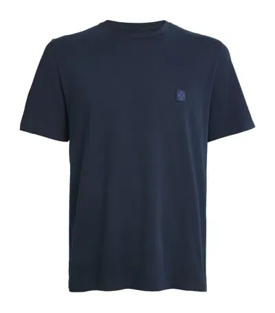 Jacob Cohen Logo Emblem T-shirt In Blue