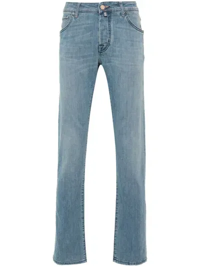 Jacob Cohen Nick Slim Fit Jeans In Blue