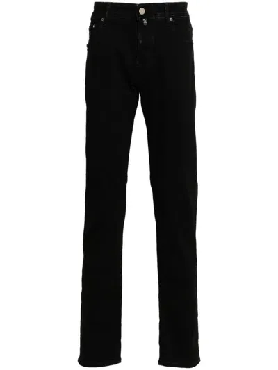 Jacob Cohen Nick Slim Jeans In Black