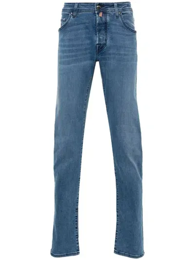 Jacob Cohen Nick Slim Jeans In Blue