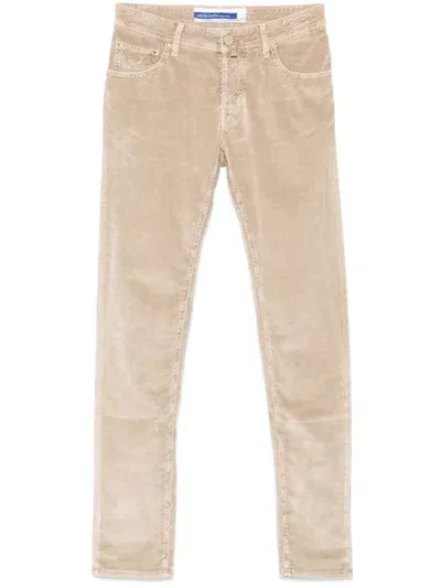 Jacob Cohen Nick Trousers In Neutrals