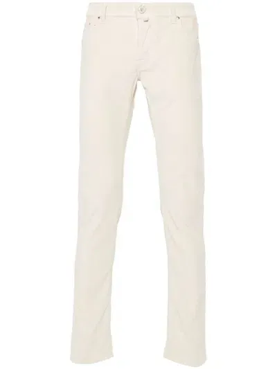 Jacob Cohen Nick Trousers In White