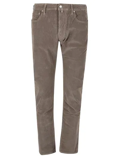 Jacob Cohen Pant 5 Pkt Slim Fit Bard  In Grey