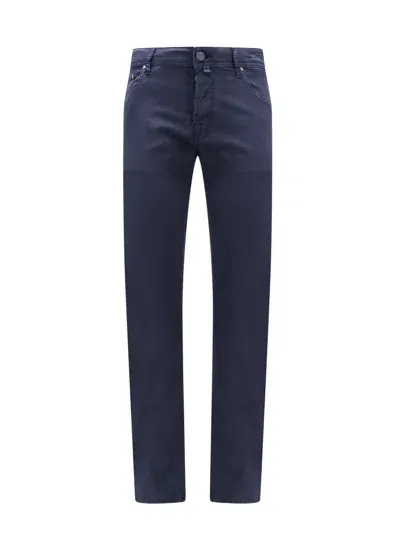 Jacob Cohen Trouser In Blu